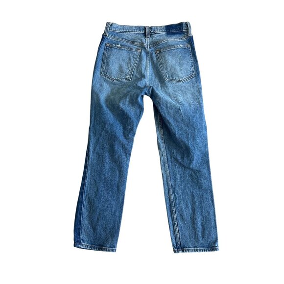 ABERCROMBIE & FITCH The High Rise Mom Crop Jeans Size 26/ 2 S - Picture 5 of 7